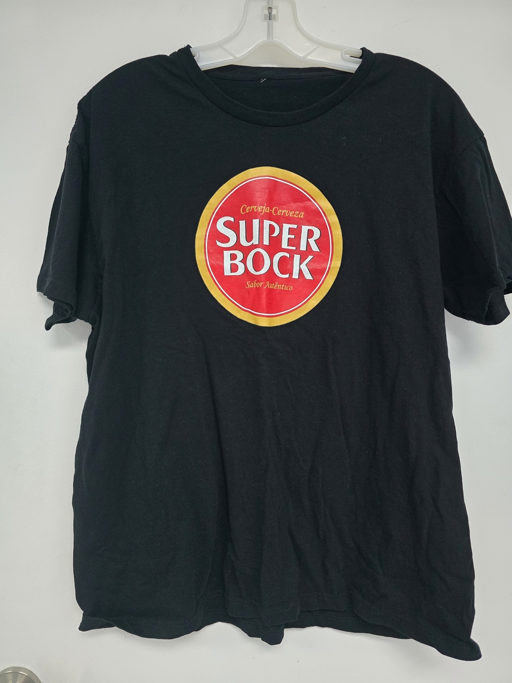 Portuguese Beer T-shirt Like New Large Size